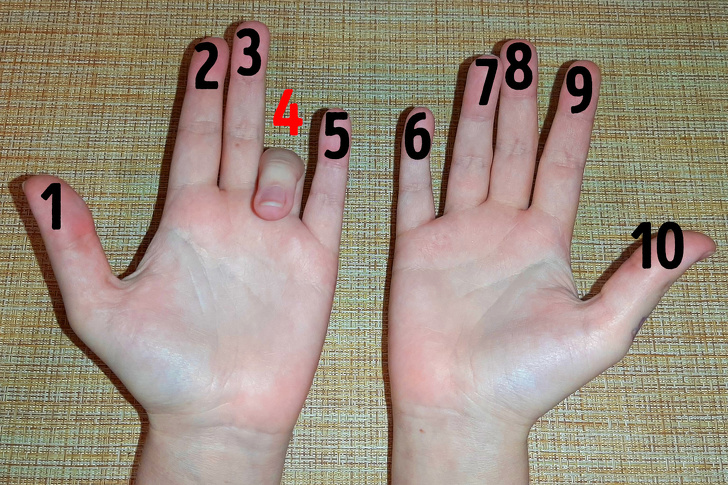 เด็กนับเลขด้วยนิ้วมือ เป็นการฝึกประสาทได้ดีมาก 